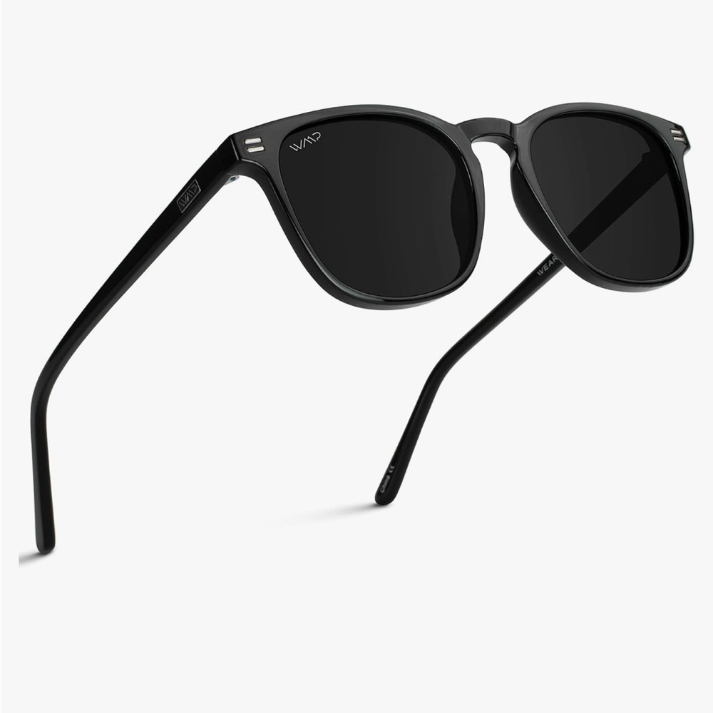 Brand new WMP Eyewear Men's Polarized Modern Rounded Square Sunglasses - Picture 2 of 10